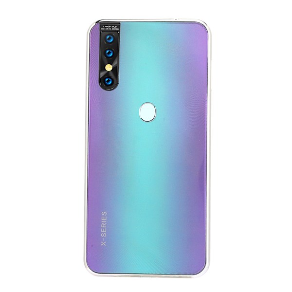 6.3in HD Vattendroppsskärm 4+64G Ansiktsigenkänning Smartphone Gradient Lila (100-240V)AU