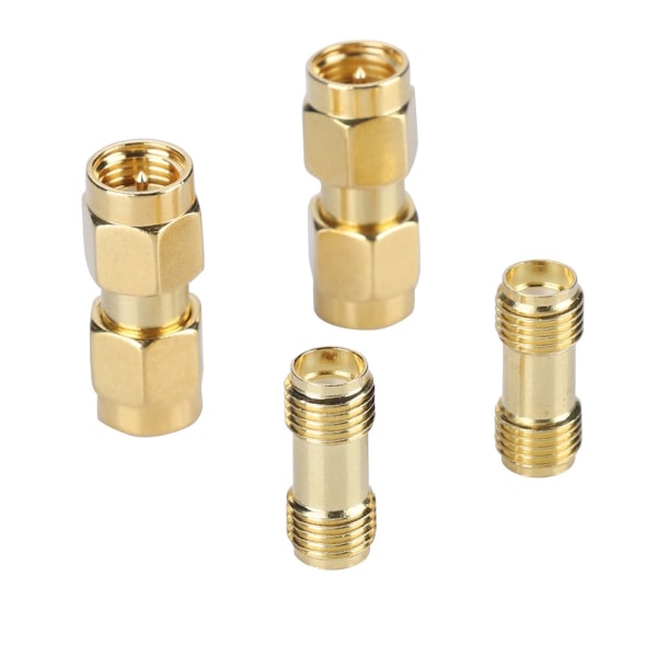 2 SMA han til SMA han   2 SMA hun til SMA hun adapter RF koaksial adapter stik