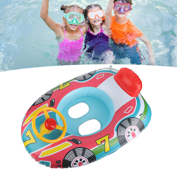 Unik Design Piratskepp Badleksak, Uppblåsbar Poolleksak, Sommarkul Pool Uppblåsbara Leksaker, Vältsäker Design, Poolleksaker Barn, Kraftig PVC Baby
