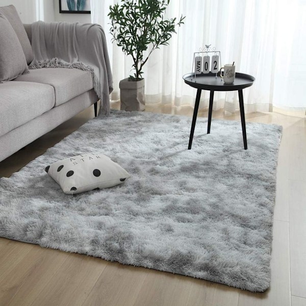 Fluffiga Plyschmattor, Perfekta För Alla Utrymmen Inklusive Matsal, Lätt Att Rengöra Halkfri Undersida Säkerställer Säkerhet (152x213 cm)