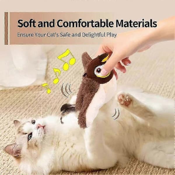 Electronic Interactive Flying Bird Perfect Toy for Cats