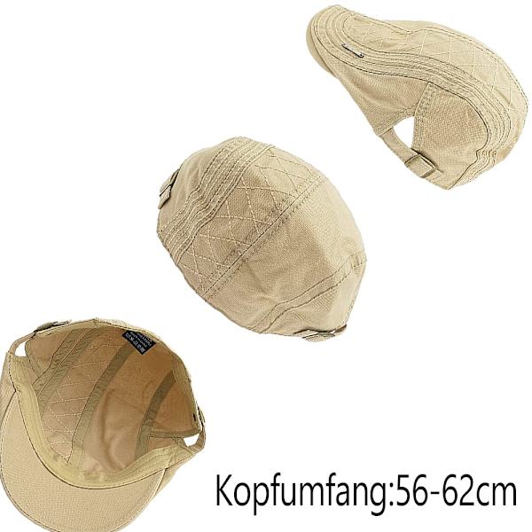 KeepSa Herre Bomulds Vintage Stil Flad Kasket Gatsby Ivy Irsk Hat Baret Peaked Cap
