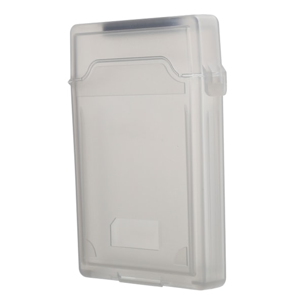 2,5 tommers harddisk oppbevaringsboks ABS materiale HDd SSD støvtett og antistatisk beskyttelsesetui (grå)