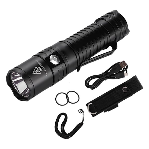 LED utomhus stark ficklampa mini bärbar vattentät camping U