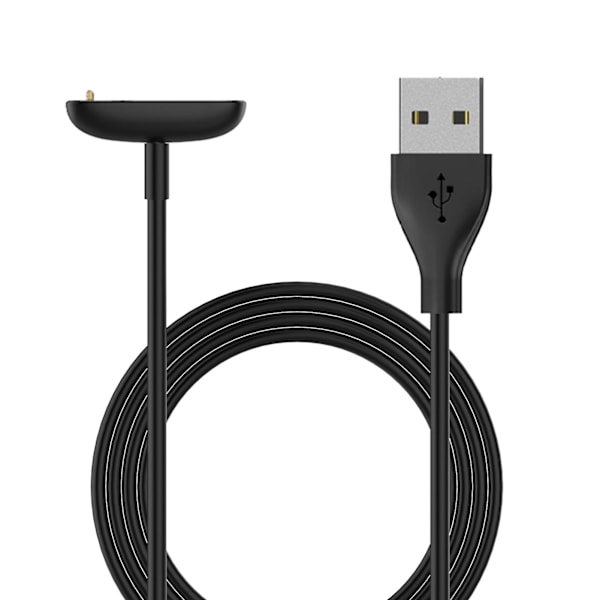 Magnetisk USB-ladekabel kompatibel med Fitbit Luxe armbåndslader datakabel 100CM stropplader kompatibel med Fitbit Luxe Smart Watch