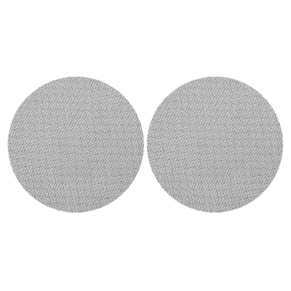 2 stk. skærme Dobbelt 1,7 mm tyk 150 mikron rustfrit stål genanvendelig