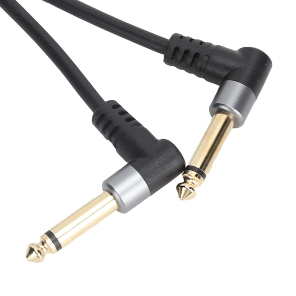 3,5 mm Hun til 6,35 mm Han Adapterkabel Stereo Audiokonverterkabel til Mixer Mikrofon