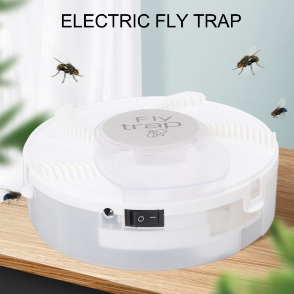 Elektrisk flugfälla Automatisk USB-laddning Tyst Avtagbar Flytra