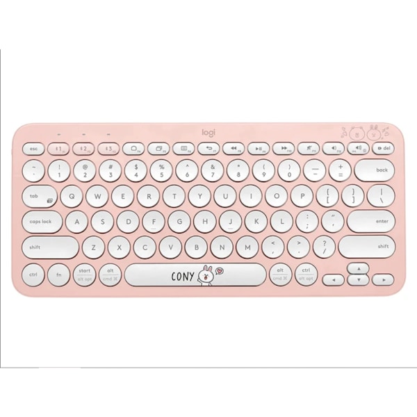 Trådlöst Bluetooth-tangentbord med stabil Bluetooth-anslutning, ergonomisk design för bärbar 84-tangenters skrivupplevelse, kompatibelt med Windows, Mac