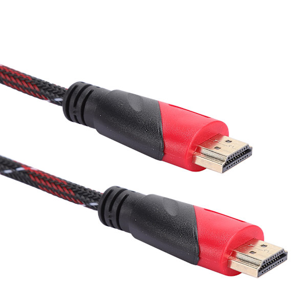 5m/16.40ft højhastigheds HDMI 1080P HD nylonkabel guldbelagt forbindelse til Ethernet digitalkabel