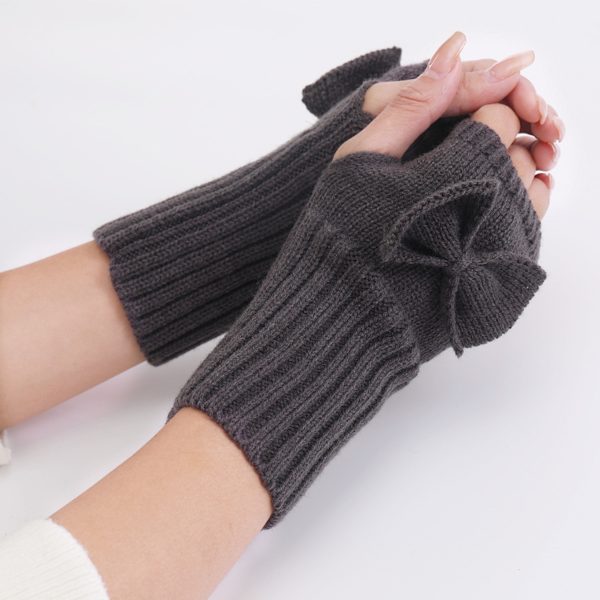 Vinter Fingerless Handsker  Halv Finger Handske Efterår og Vinter