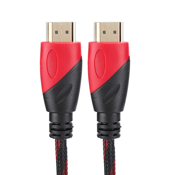 5m/16.40ft højhastigheds HDMI 1080P HD nylonkabel guldbelagt forbindelse til Ethernet digitalkabel