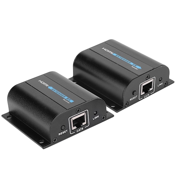LKV372AE HD Extender 60M Enkelt Netkabel Forstærker til RJ45 Infrarød Bredbånds PostBack 100-220V Forsynings Spænding EU Stik