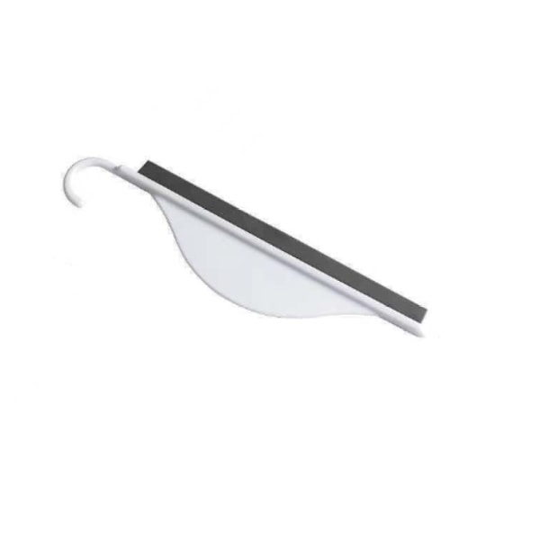 Silikonrakel Handskrapa, Solid Silikon för Portabel Förvaring och Effektiv Rengöring på Glas, Duschskrapa med Ergonomiskt Halkfritt Grepp