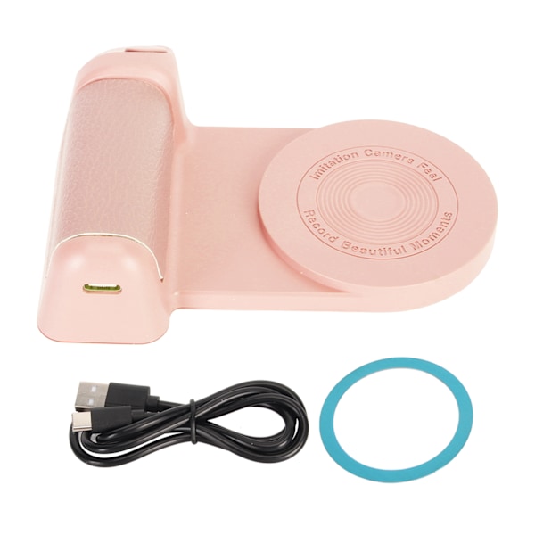 Magnetisk kamerahandtag Bluetooth-fäste Smartphone-handtag Fotohållare Bluetooth trådlös fjärrkontroll för fotografering