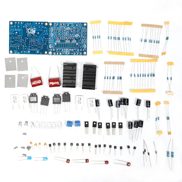 Stereo Effektförstärkare Ljudförstärkarkort Modul Dubbelkanal DIY-kit Låg Distorsion