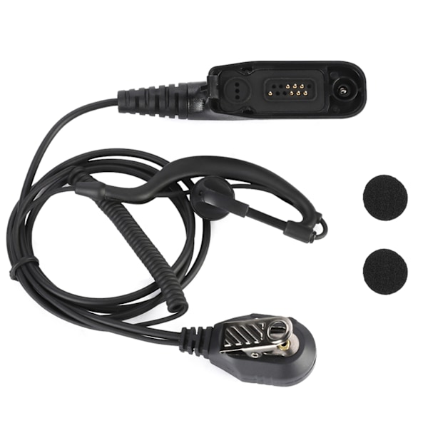 Walkie Talkie Musta Mikrofoni Kuulokemikrofoni Motorola XPR6000/6500/6550/7000/7550 P8200 P8268