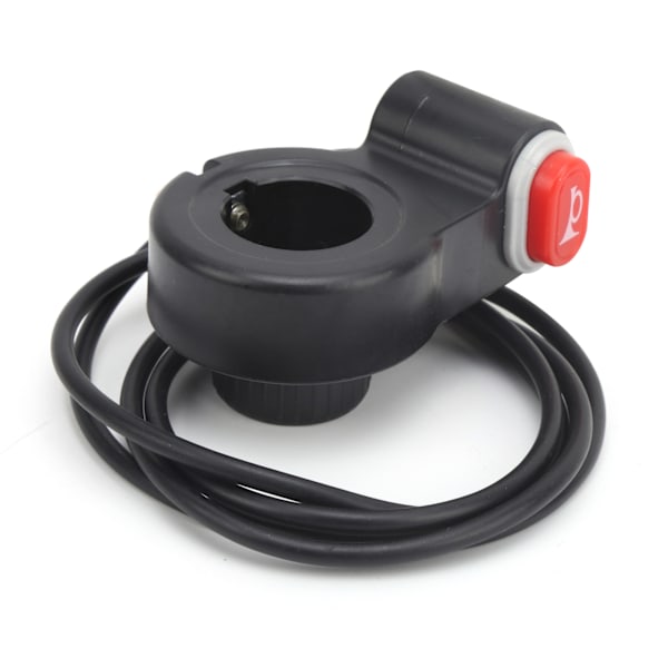 Motorcykel Styrkontakt Horn Power Start Knap Universal til 22mm/0.9in Styr