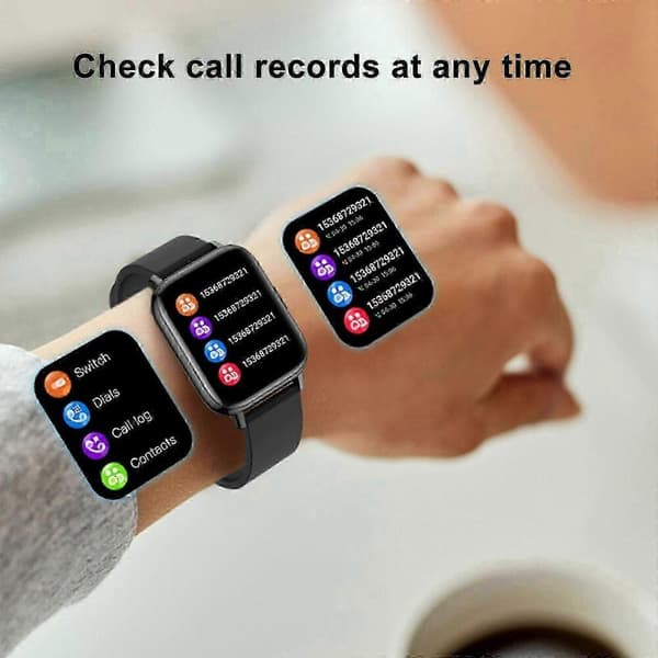 Smartwatch med telefonfunktion, 1,08