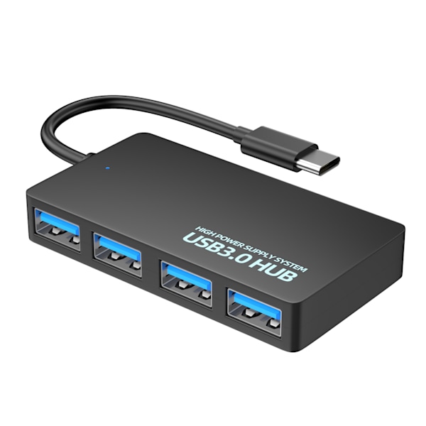 Ultra Slim USB-hubb, Supersnabb överföring för dator, laptop, Xbox, skrivare och kamera