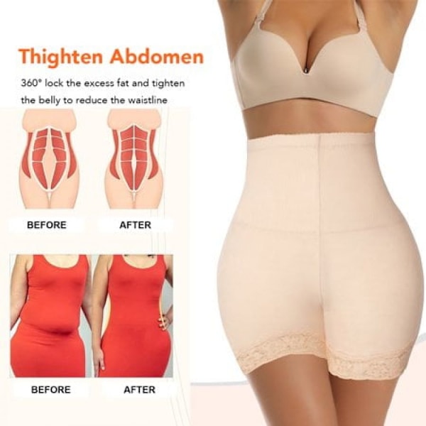 Shapewear för kvinnor Hög Midja Tummy Control Girdle Slim Body Shaper Trosor