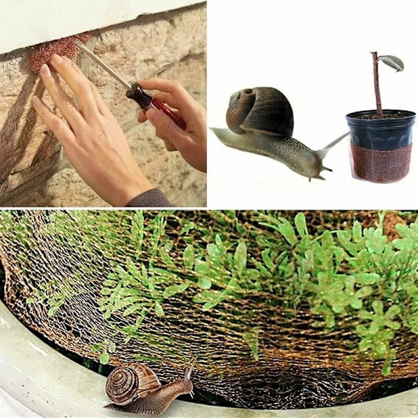 Kopparnät Rulle För Skadedjursbekämpning, Återanvändbar Barriär För Vilda Djur, Flexibel Och Fast 6 Meter Lång 12,7 cm Bred Koppartråd För Miljövänlig Användning