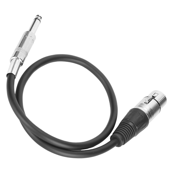 6,35 mm XLR hun til TRS lydkabel afbalanceret forbindelseskabel til mikrofonmixer