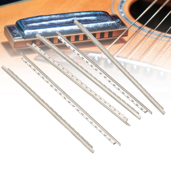 19 stk/sett 2,0 mm slitesterk gitarbåndsett erstatningsdeler for klassiske tresgitarer