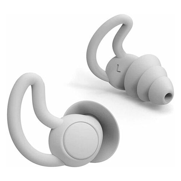Återanvändbara Öronproppar, Ergonomiskt Designade Ljudreducerande Öronproppar För Sömn - Reducerar 32Db Ljud, Hudvänlig Silikon, Tvättbara, Idealiska För