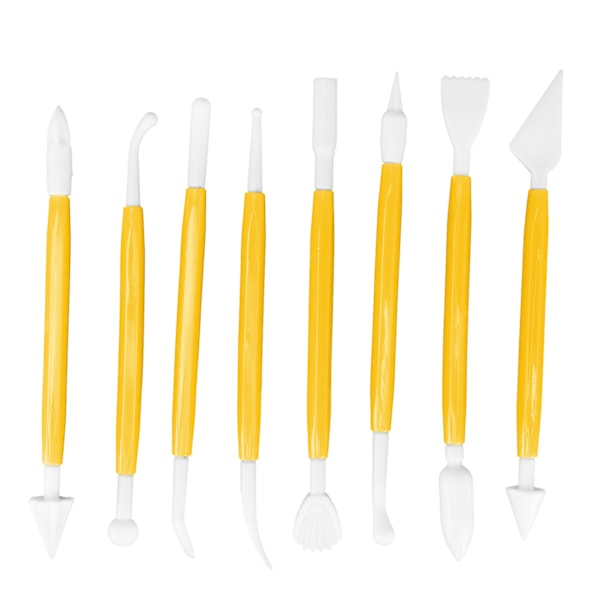 8Pcs Cake Fondant Decorating Tool Set Engraving Pen Cake Supplies DIY Baking Tools