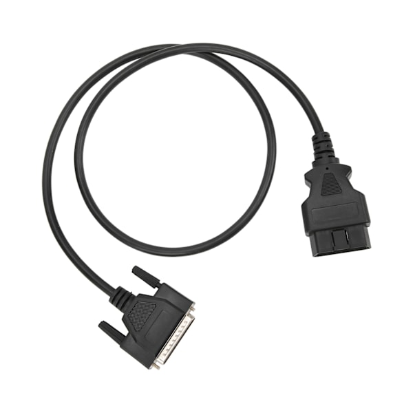Diagnostisk OBD2 hann til DB25 hann kabeladapter 16Pin 102cm/40in erstatning for SBB V33 nøkkelprogrammering