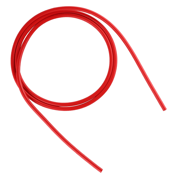 PTFE 3D-skrivartillbehör Teflonrör Munstycksrör 1 m 2*4MM Röd