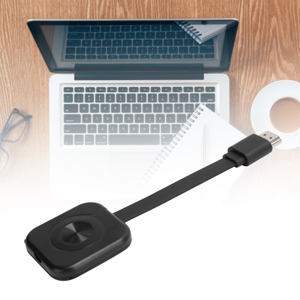 Trådløs WiFi-skjermspeiling-mottaker HD Multimedia Interface Dongle for iOS/Android
