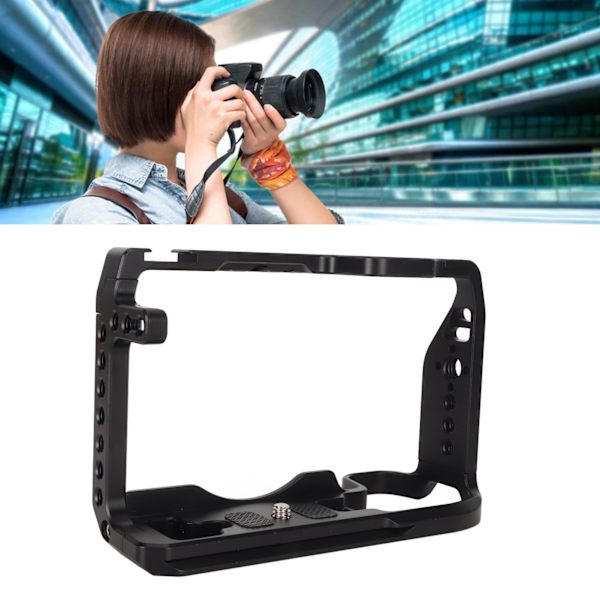 Kamerabur for RP DSLR SLR i metallaluminium med hurtigutløsning for filmskaping og videoskudd