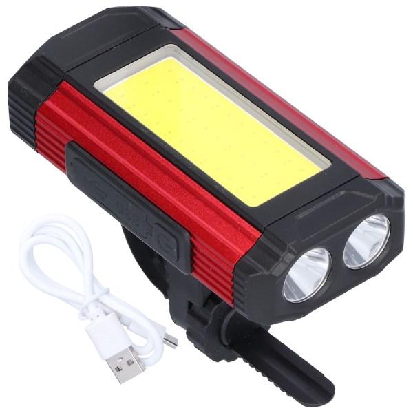 Sykkellys Multifunksjonell 1000LM Lysstyrke Vanntett USB-lading