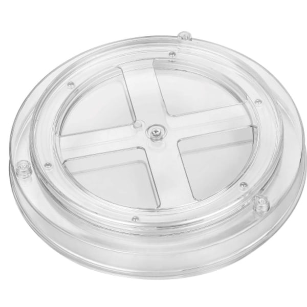 Roterende opbevaringshylde transparent