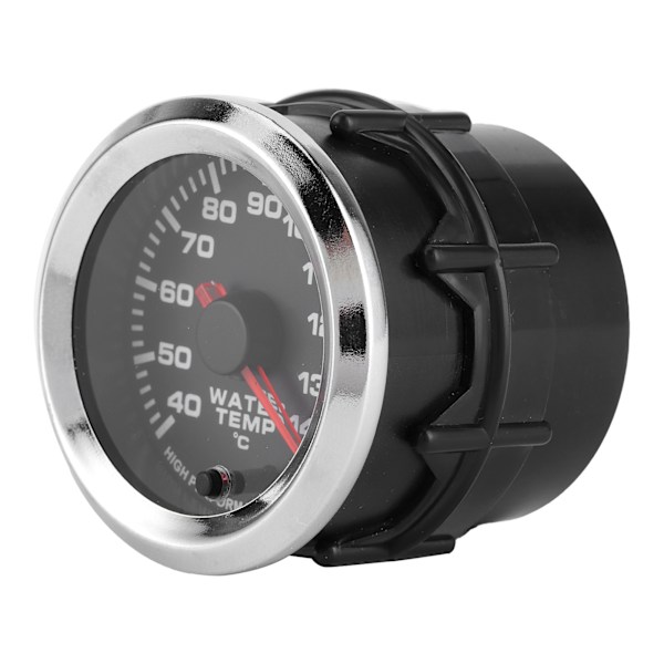 Universal Vandtemperaturmåler Temperaturmåler 7 Farve LED Display 52mm 12V W/Sensor 40-140℃
