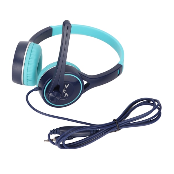 Børneheadset Stereo Foldable Bærbare 3,5 mm Kablede Børnehovedtelefoner til Smartphones Computere
