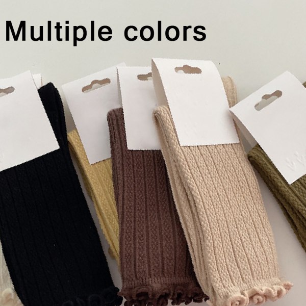 Pull-out strumpor, mjuk stickad ull vinter tjock varm stuga Fu