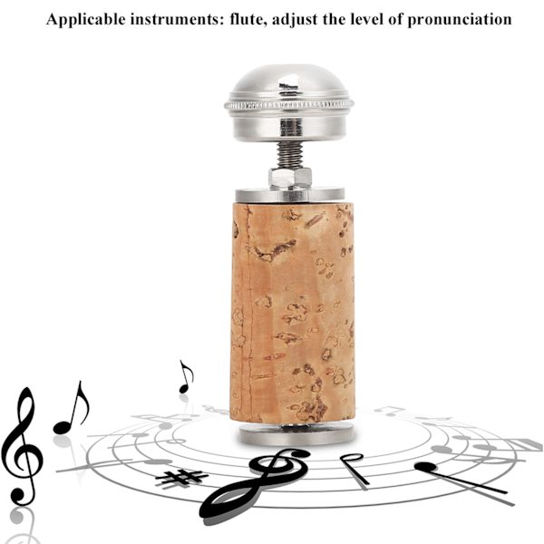 Flöjthuvudledskorkpropp och kronreparationsdelar för flöjter Musikinstrument