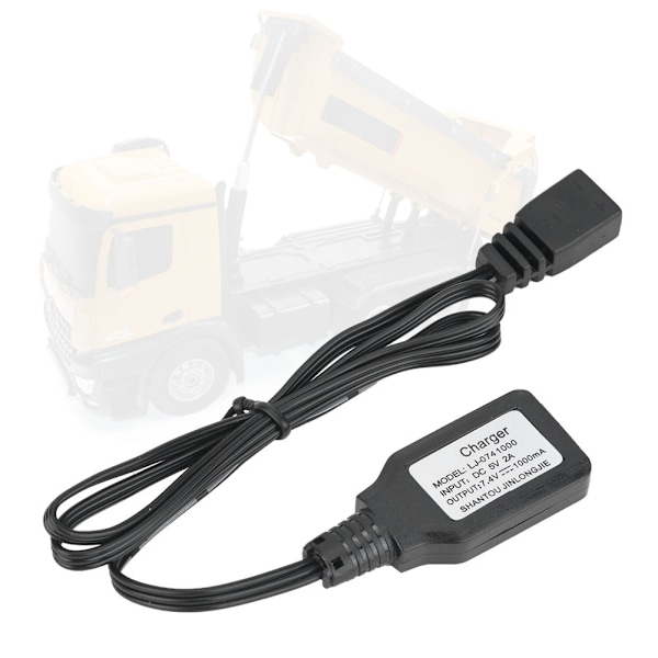 7.4V Lipo-akku USB 5V tasapainolatauskaapeli 9300-9304 1/18 RC-malliautolle