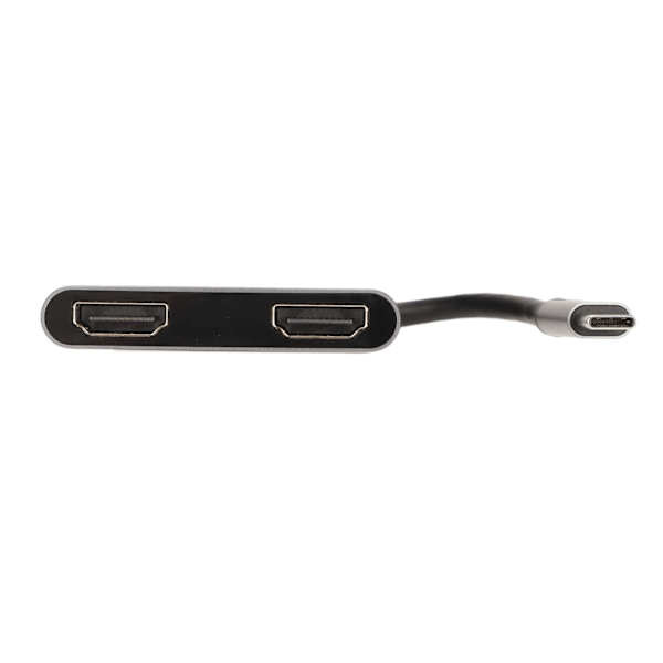USB-C - HD Multimedia Interface -keskitin tukee 4K 60HZ USB-C - Dual HD Multimedia Interface -sovitinta