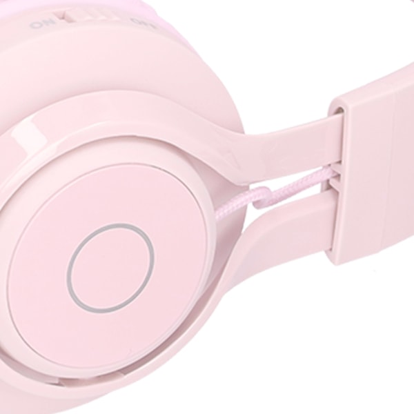 BT06C Lasten Bluetooth-kuulokkeet LED-valo Stereotyyppinen Taitettava Suojaa Kuulo Lapset Langattomat Kuulokkeet