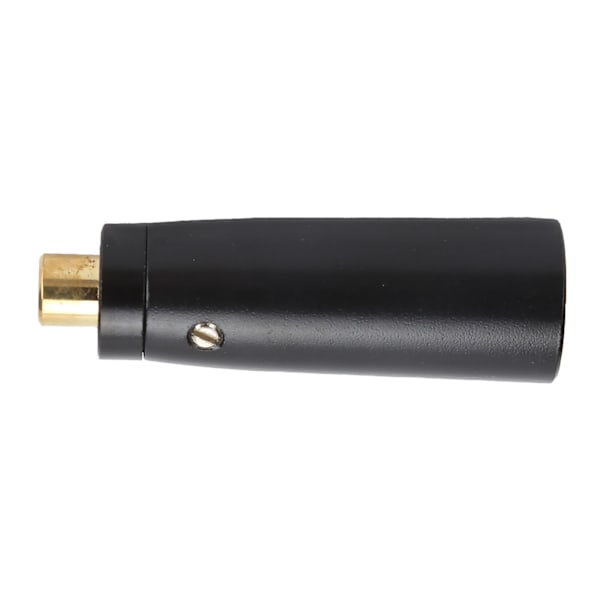 RCA hunn til XLR hann adapter gullbelagt lydkontakt for miksermikrofon svart