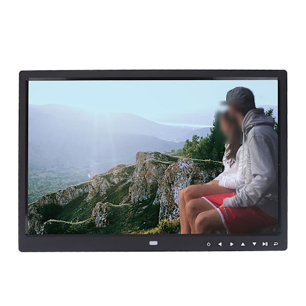 Timeless Gallery, 15 tums digital fotoram med pekskärm, Full HD IPS-skärm, flera funktioner, elegant design och inbyggda högtalare för en komplett upplevelse