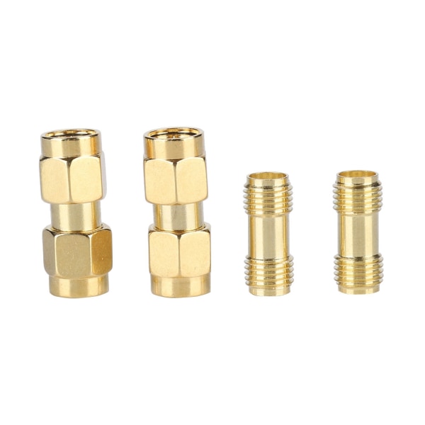 2 SMA han til SMA han   2 SMA hun til SMA hun adapter RF koaksial adapter stik