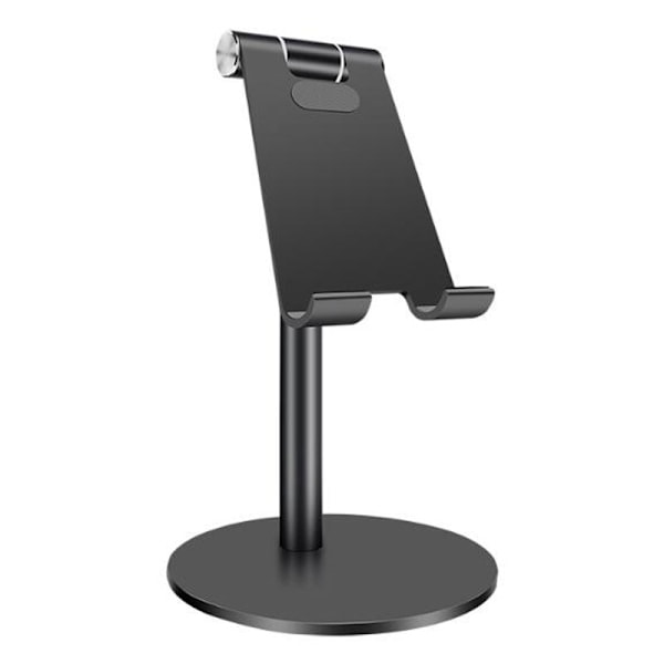 Justerbart surfplatteställ i aluminiumlegering, Universal surfplattehållare i rymdfart Al-Ti-legering för skrivbord, Ergonomisk och stilren design, Bred kompatibilitet