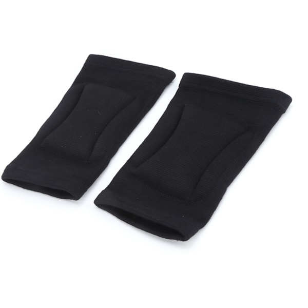 2 st knäskydd tjocka svamp antikollision nylon EVA skyddande knästrumpor för barn tonåringar vuxna män kvinnor(S )
