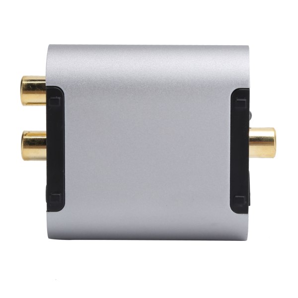 Digital til analog L/R lydadapter for Toslink til 3,5 mm jack-omformer med fiberkabel