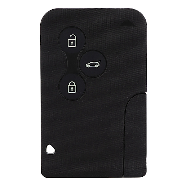 Bil 3 knappar Semi Intelligent Fjärrkontroll Nyckel 433MHZ ID46 PCF7947 Chip Passar för Renault Megane